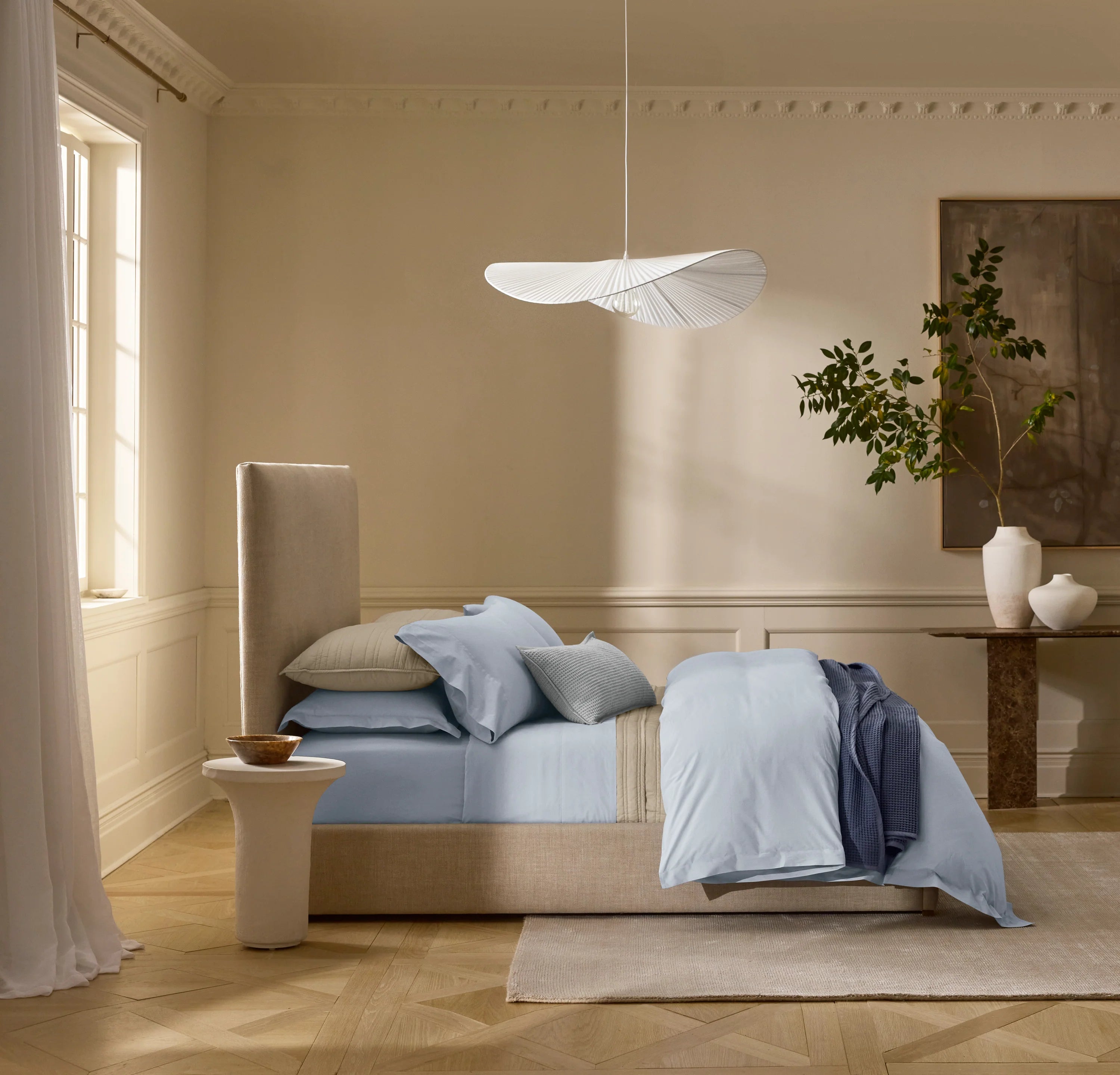 Organic Cotton Sateen Sheet Set