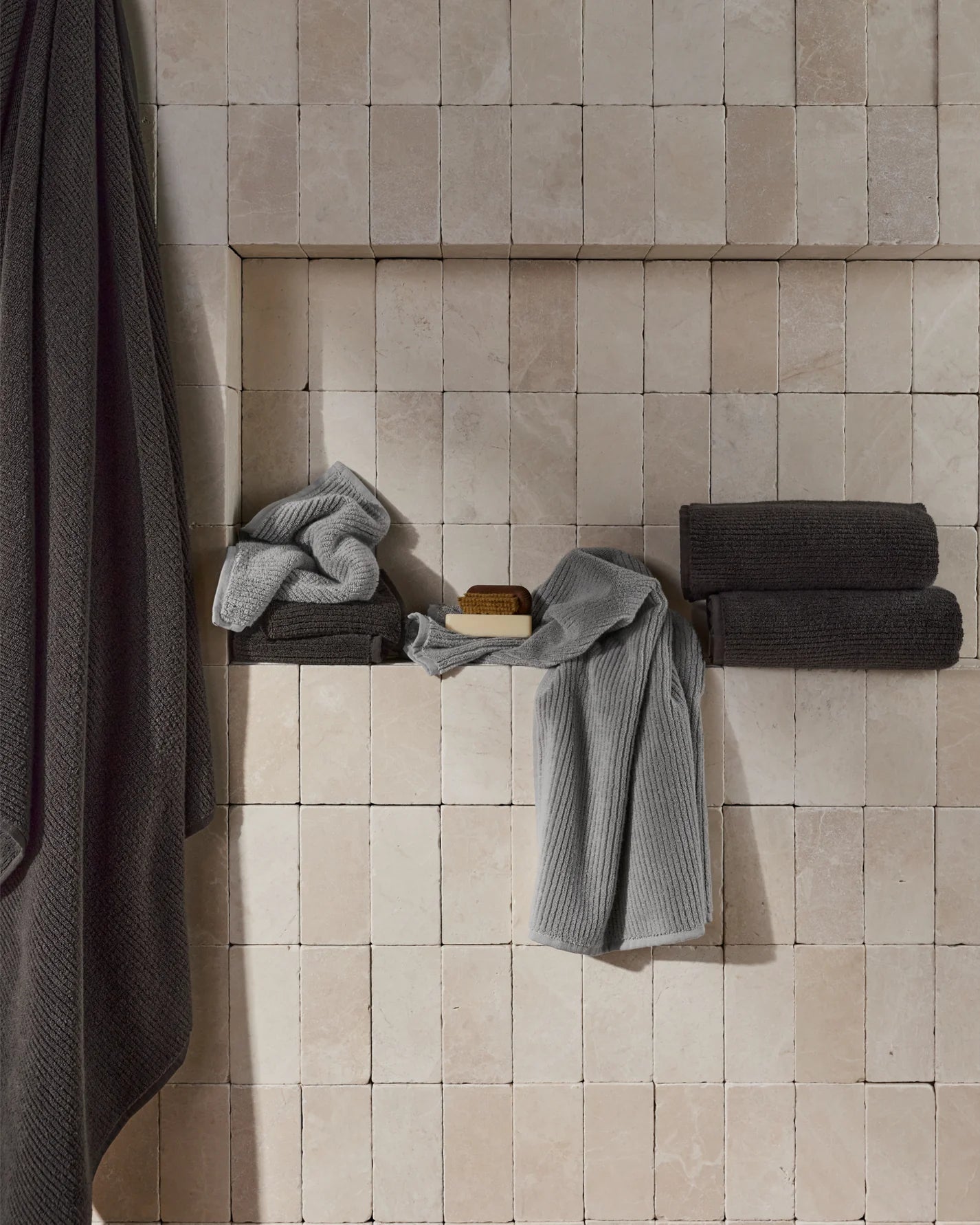 Organic Ribbed Towel
