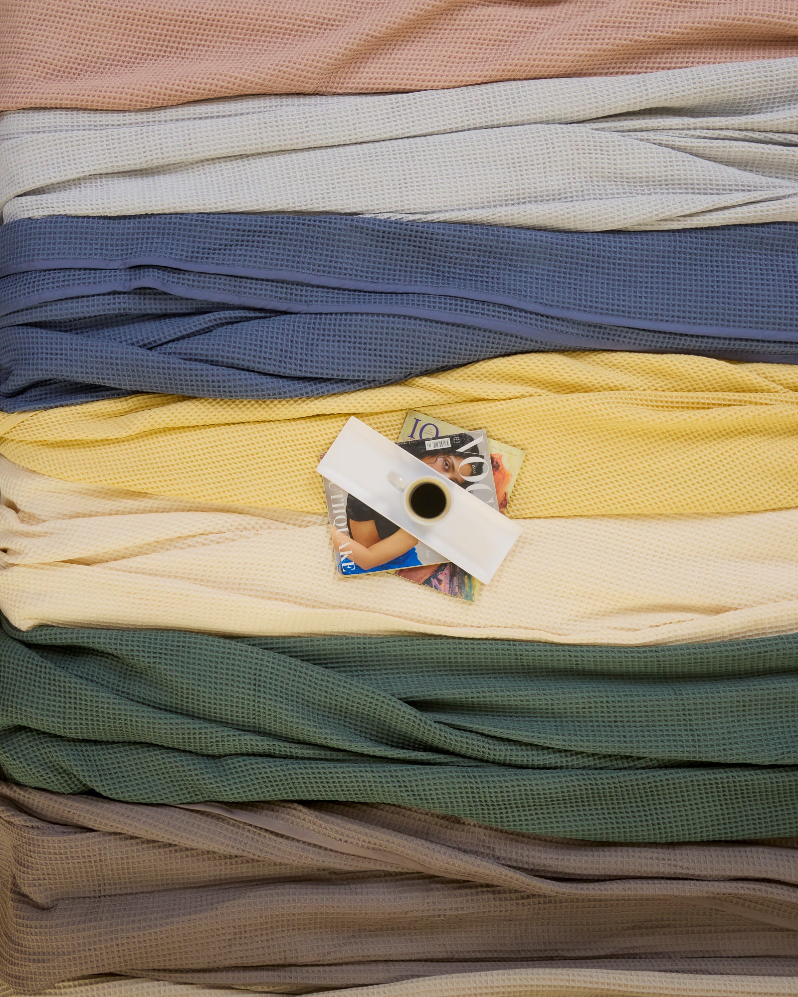 Organic Waffle Bed Blanket